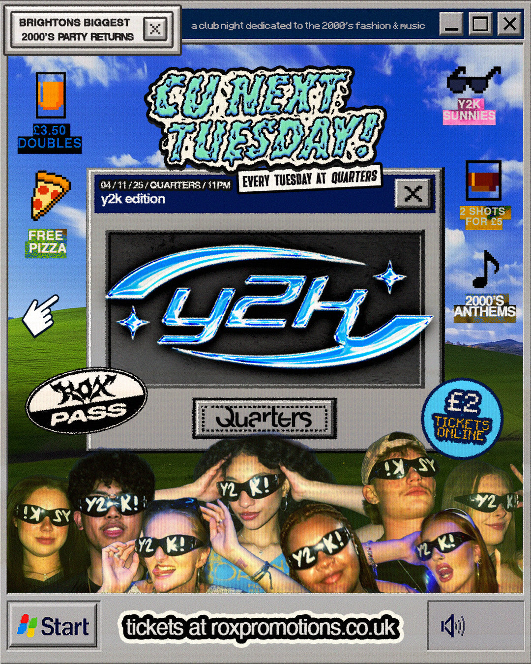 CU NEXT TUESDAY |Y2K EDITION🍒💿👽| 04/11/2025