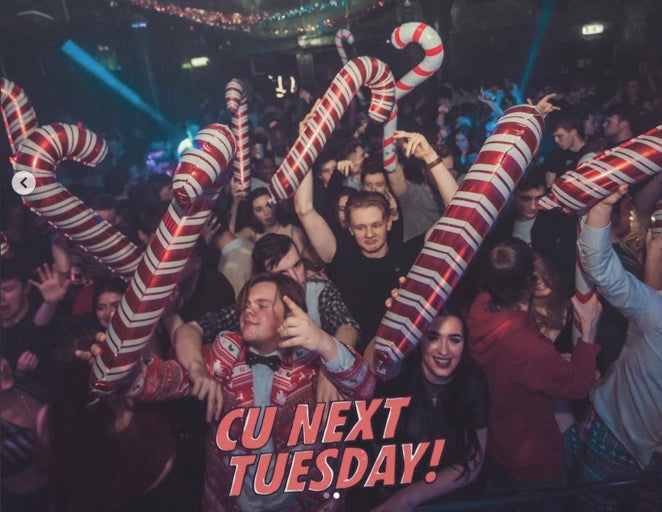 Santacon, The Big Santa Extravaganza- CU Next Tuesday