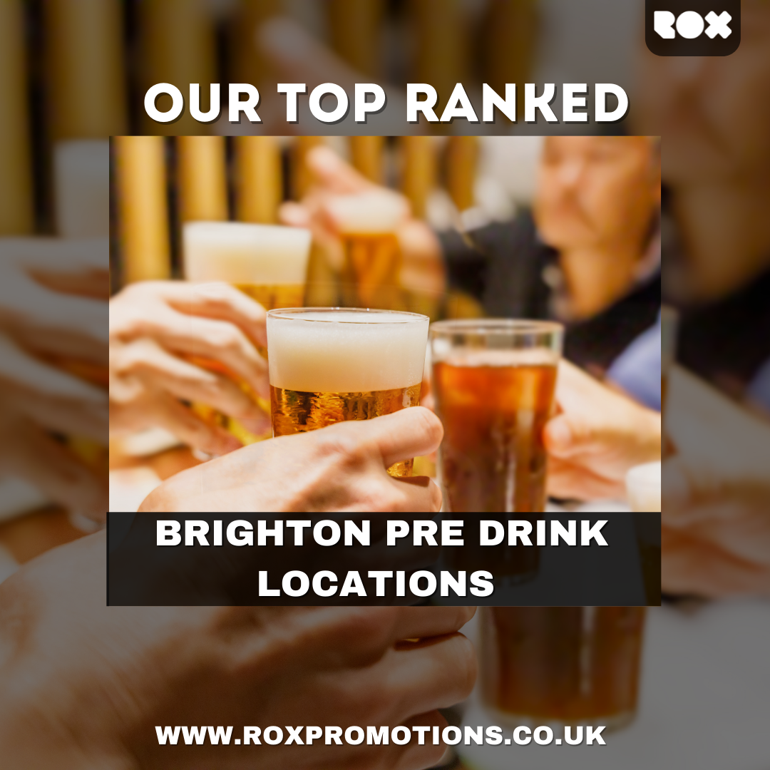 Our top ranked Pre-Drink Locations