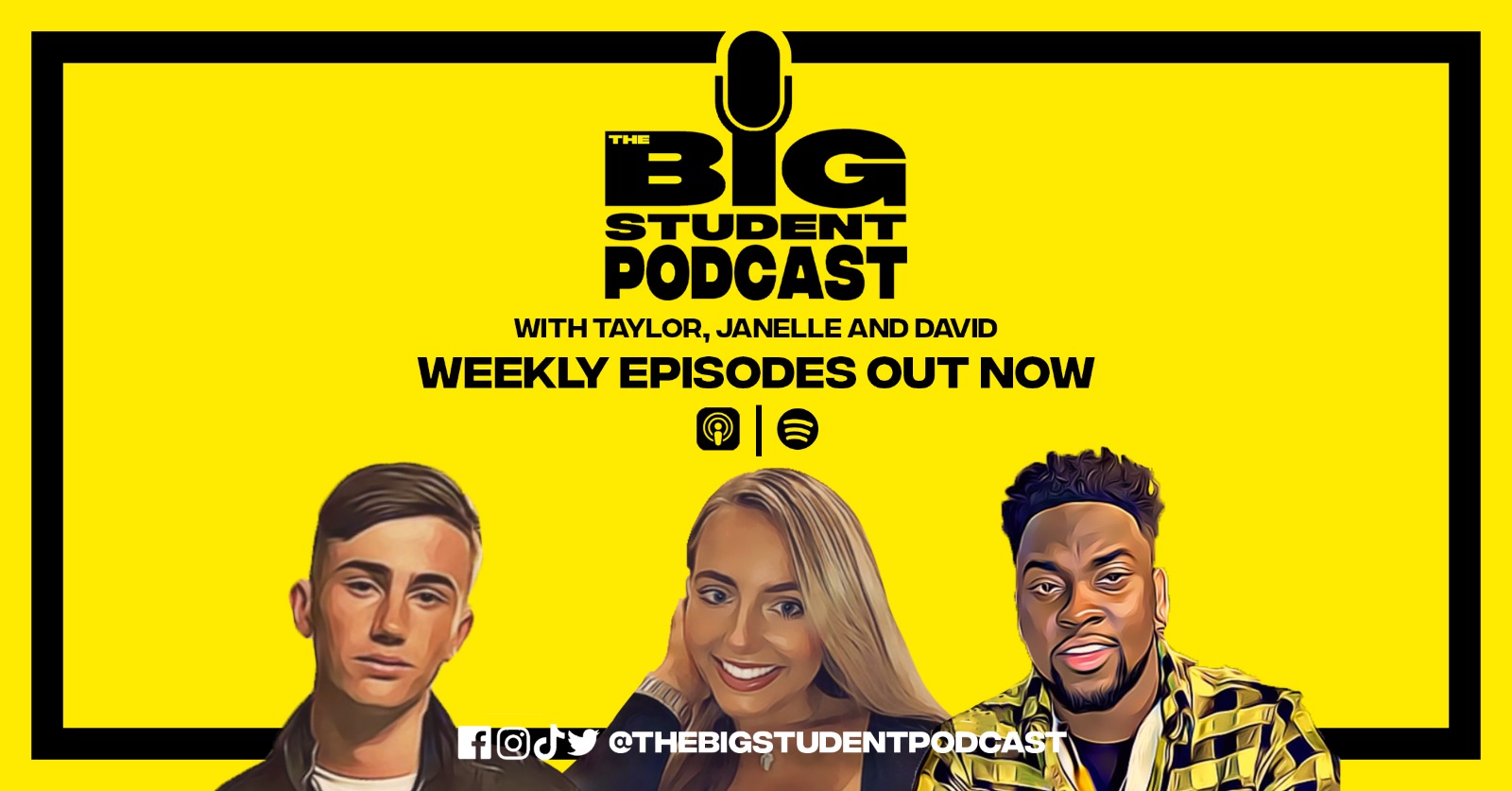 The big student podcast weekly episodes out now for rox promotions