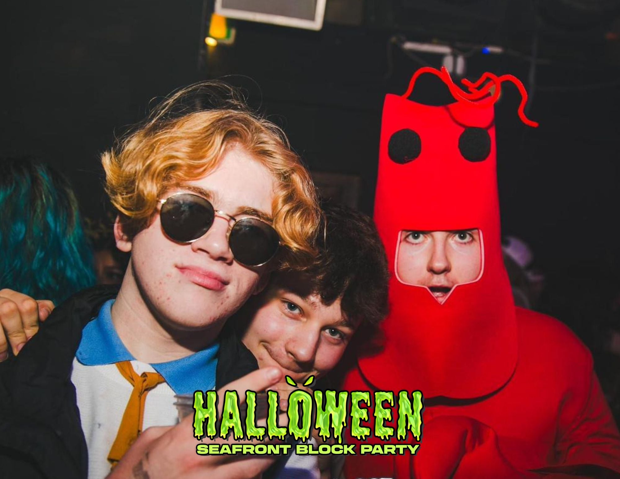 HALLOWEEN SEAFRONT BLOCK PARTY 31.10.25 / 3 VENUES / 3000 STUDENTS - ONE HALLOWEEN EVENT
