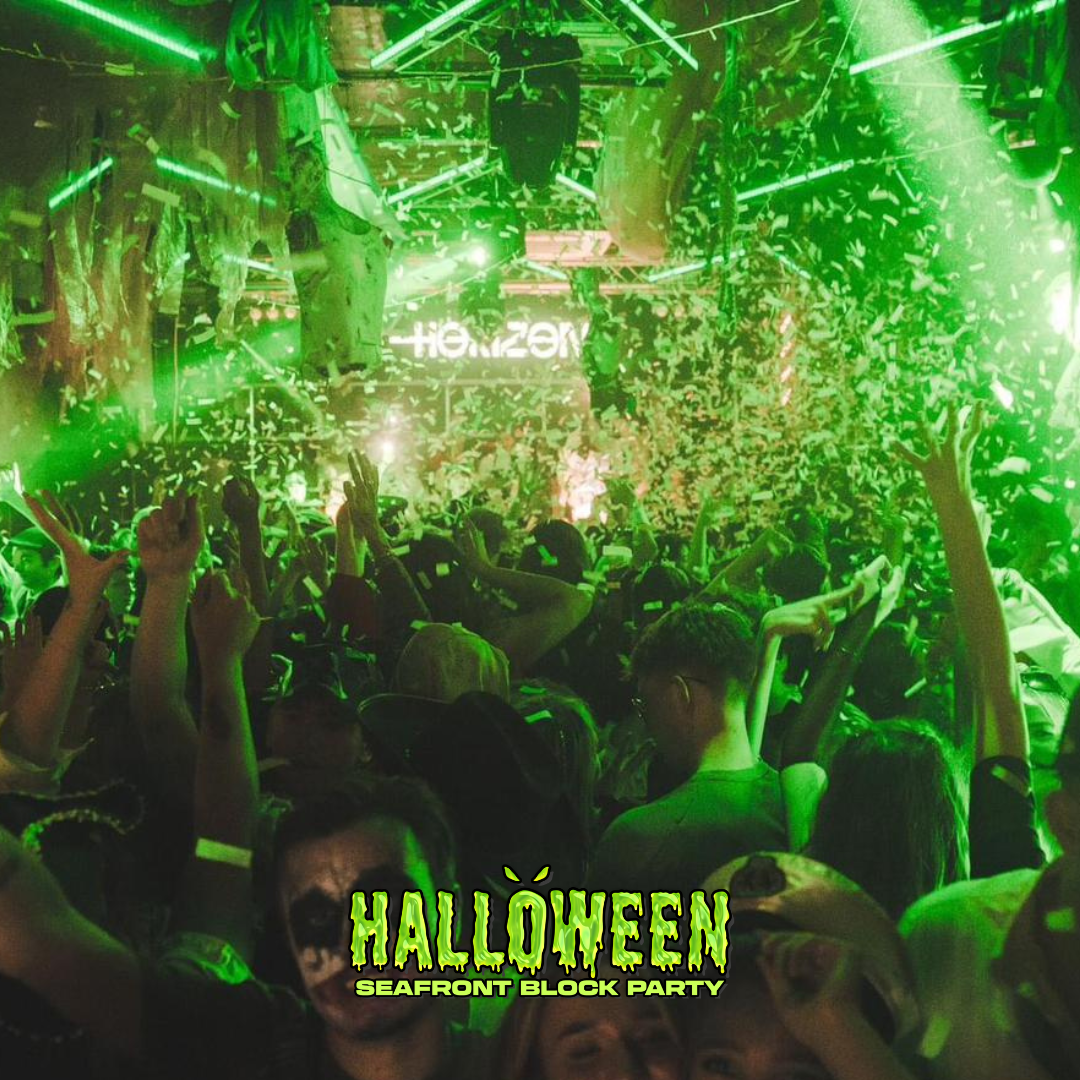 HALLOWEEN SEAFRONT BLOCK PARTY 31.10.25 / 3 VENUES / 3000 STUDENTS - ONE HALLOWEEN EVENT