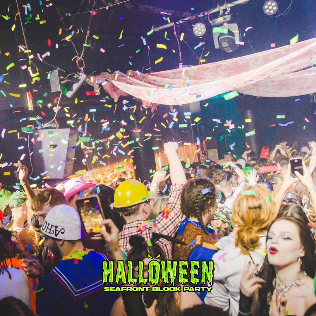 HALLOWEEN SEAFRONT BLOCK PARTY 31.10.25 / 3 VENUES / 3000 STUDENTS - ONE HALLOWEEN EVENT