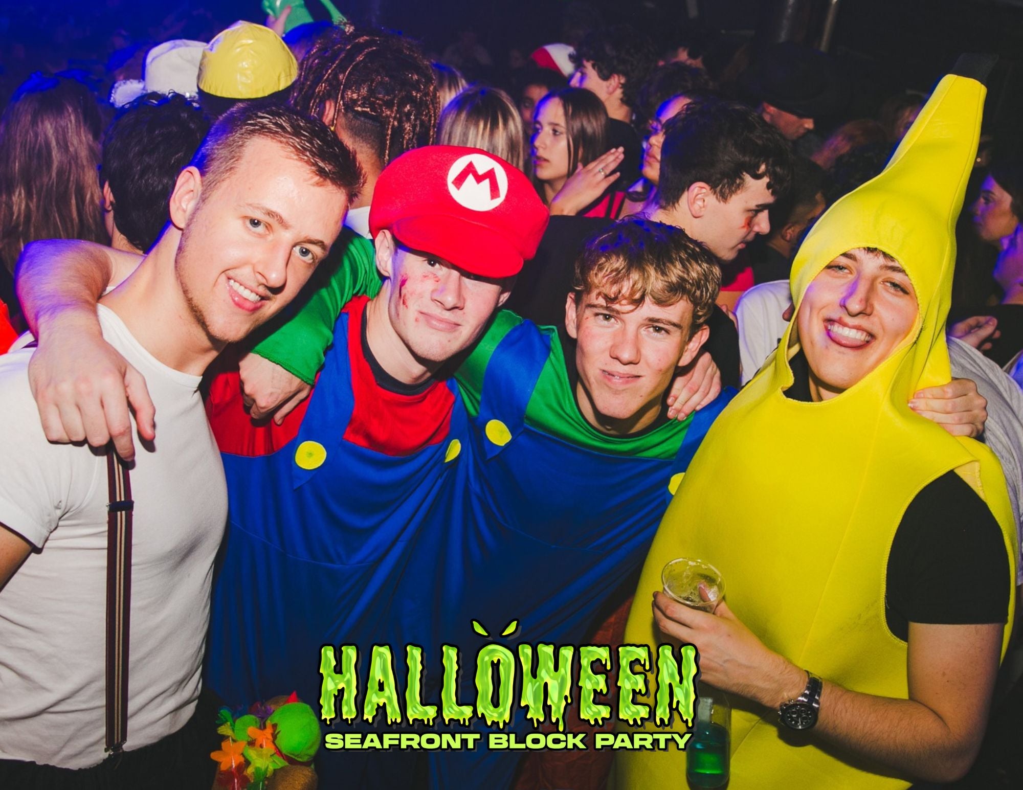 HALLOWEEN SEAFRONT BLOCK PARTY 31.10.25 / 3 VENUES / 3000 STUDENTS - ONE HALLOWEEN EVENT
