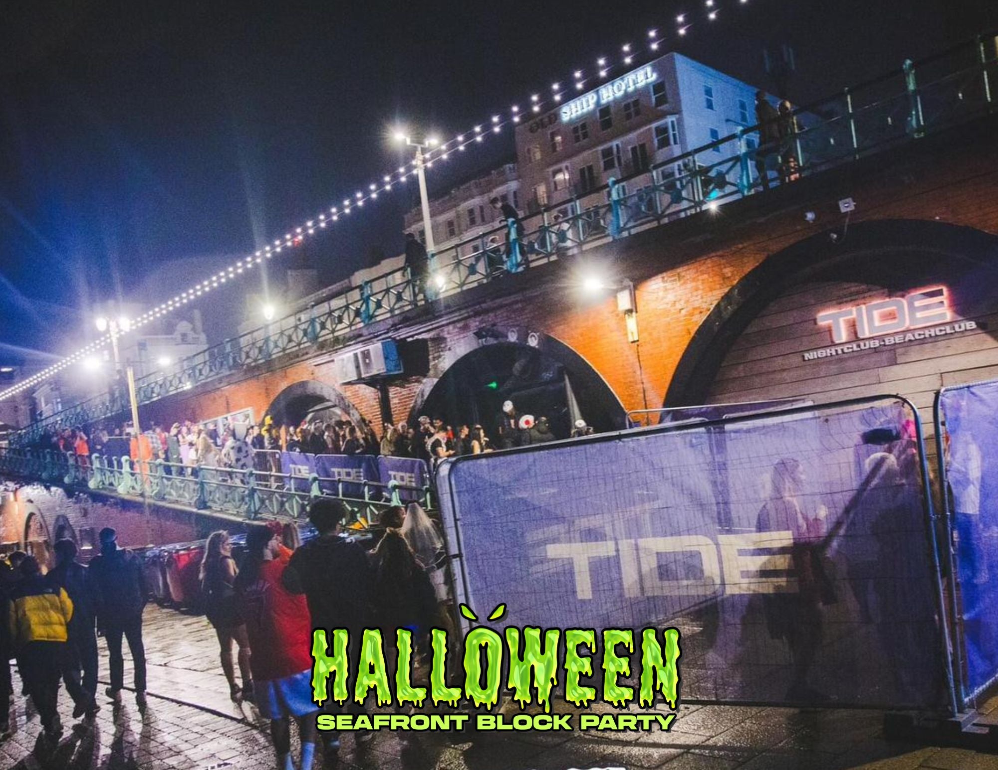 HALLOWEEN SEAFRONT BLOCK PARTY 31.10.25 / 3 VENUES / 3000 STUDENTS - ONE HALLOWEEN EVENT