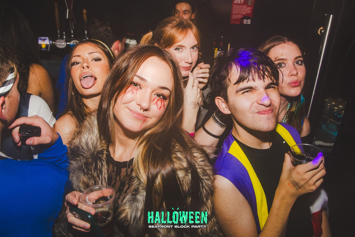 HALLOWEEN SEAFRONT BLOCK PARTY 31.10.26 / 3 VENUES / 3000 STUDENTS - ONE HALLOWEEN EVENT