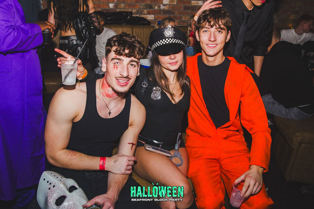 HALLOWEEN SEAFRONT BLOCK PARTY 31.10.26 / 3 VENUES / 3000 STUDENTS - ONE HALLOWEEN EVENT