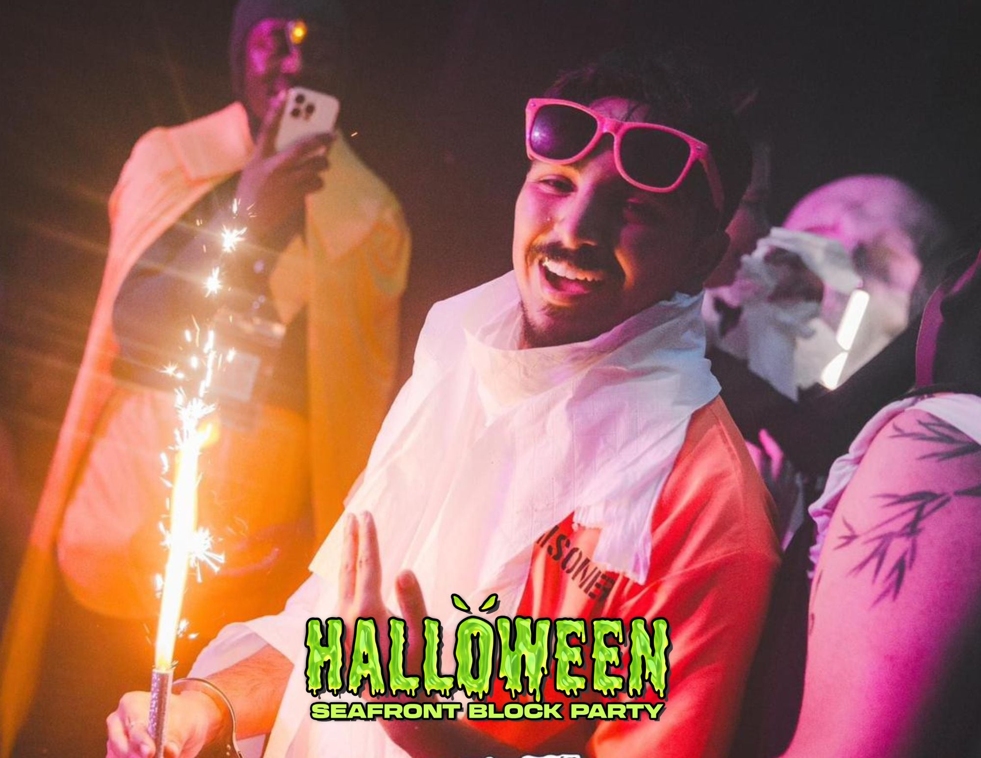 HALLOWEEN SEAFRONT BLOCK PARTY 31.10.25 / 3 VENUES / 3000 STUDENTS - ONE HALLOWEEN EVENT