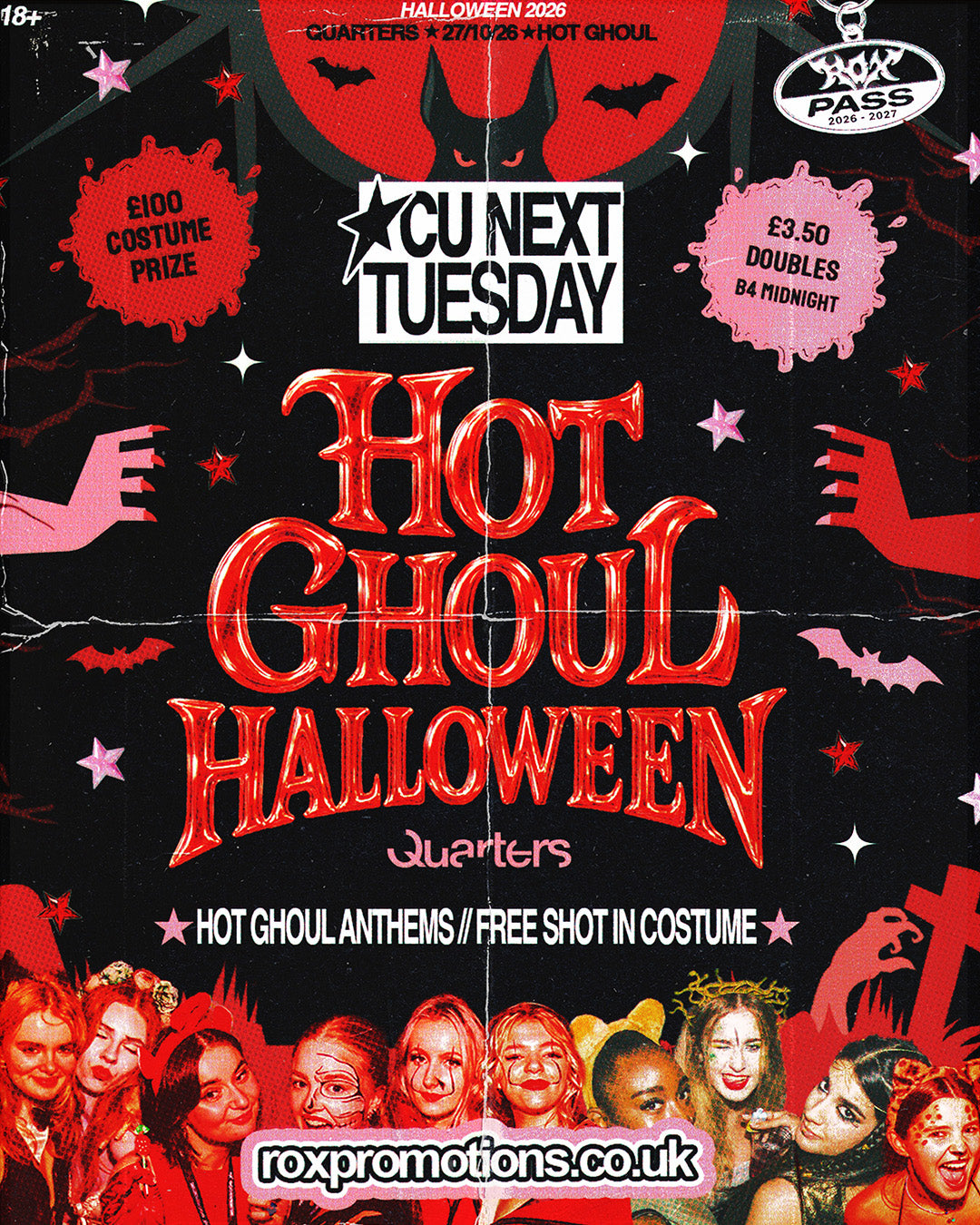 CU NEXT TUESDAY | 🦇 HOT GHOUL HALLOWEEN 🦇 | 27/10/2026