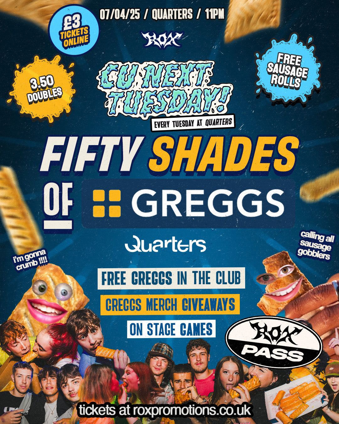 CU NEXT TUESDAY | 50 SHADES OF GREGGS 🌭❤️‍🔥 | 07/04/26