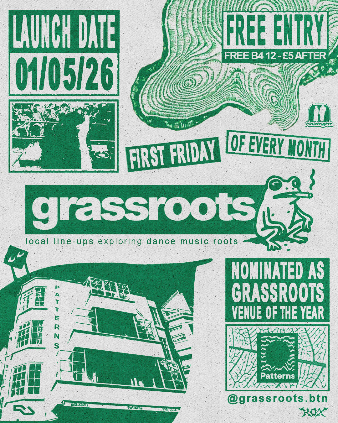 GRASSROOTS - FREE First Fridays - House & Garage