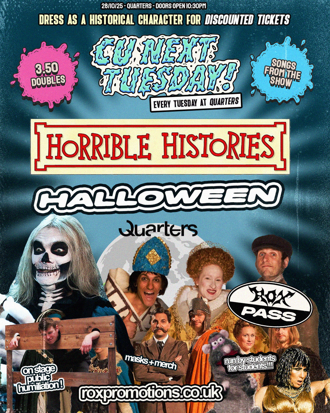 CU NEXT TUESDAY | HORRIBLE HISTORIES HALLOWEEN 📚🎃 | 26/09/2025