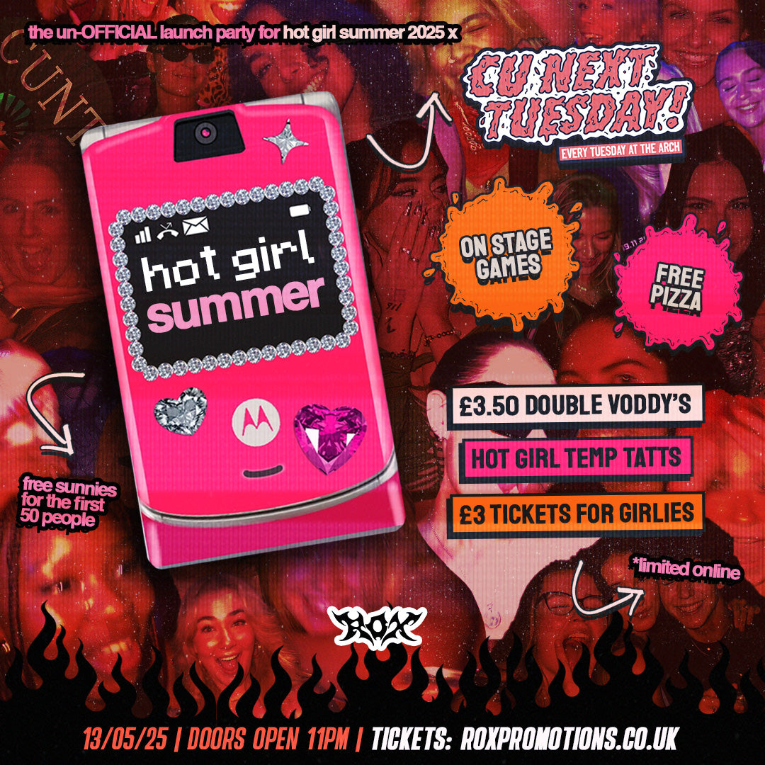CU NEXT TUESDAY | HOT GIRL SUMMER 💅🌞 | 13/05/2025