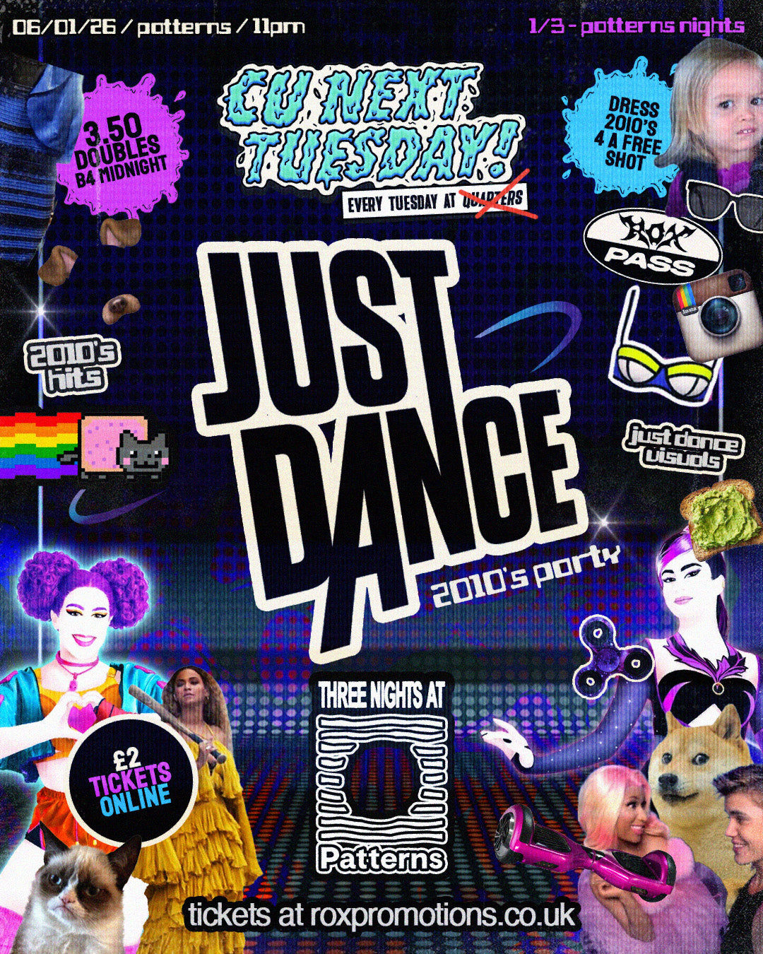 CU NEXT TUESDAY | JUST DANCE: 2010s PARTY 💃💯🔥 | 06/01/2026