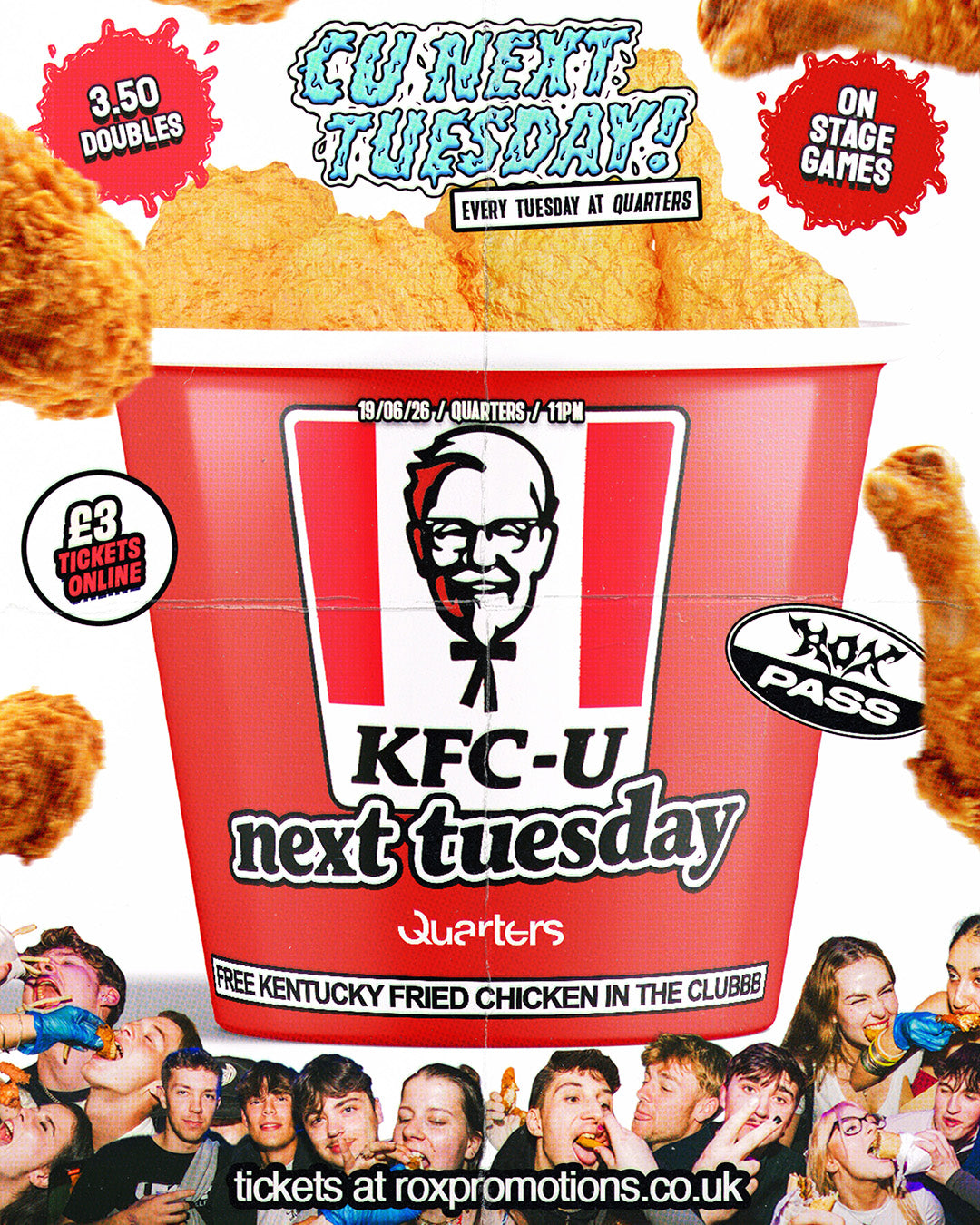 CU NEXT TUESDAY | KFC U NEXT TUESDAY 🍗🧔🏼‍♂️ FREE Chicken | 19/05/2026
