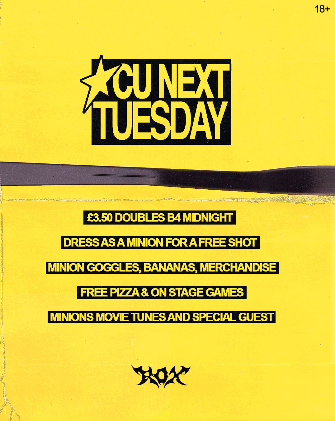 CU NEXT TUESDAY | MINIONS MOTIVE 🍌 | 25/08/2026