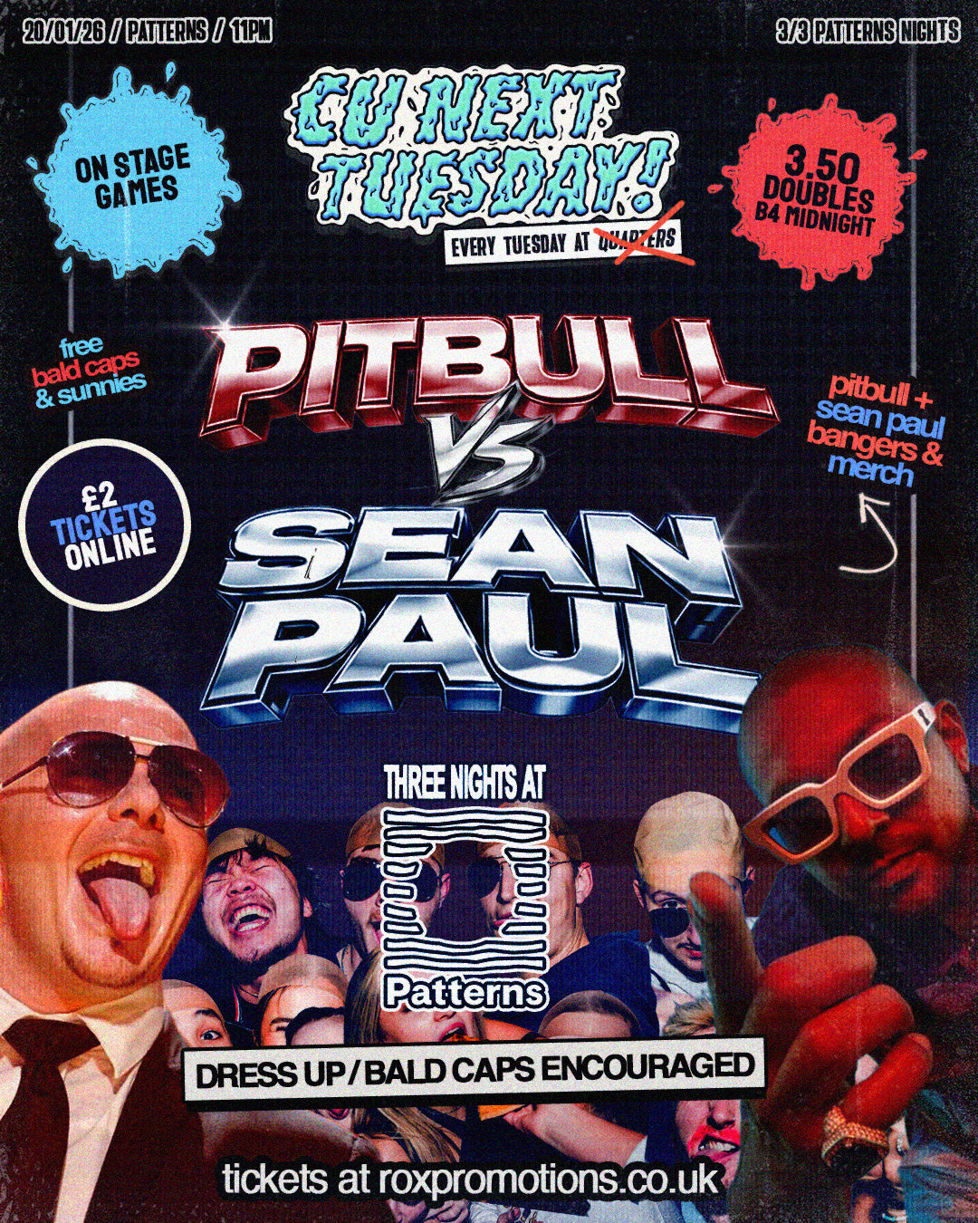 CU NEXT TUESDAY | PITBULL 🕶️ vs SEAN PAUL 🔥 | 20/01/2026