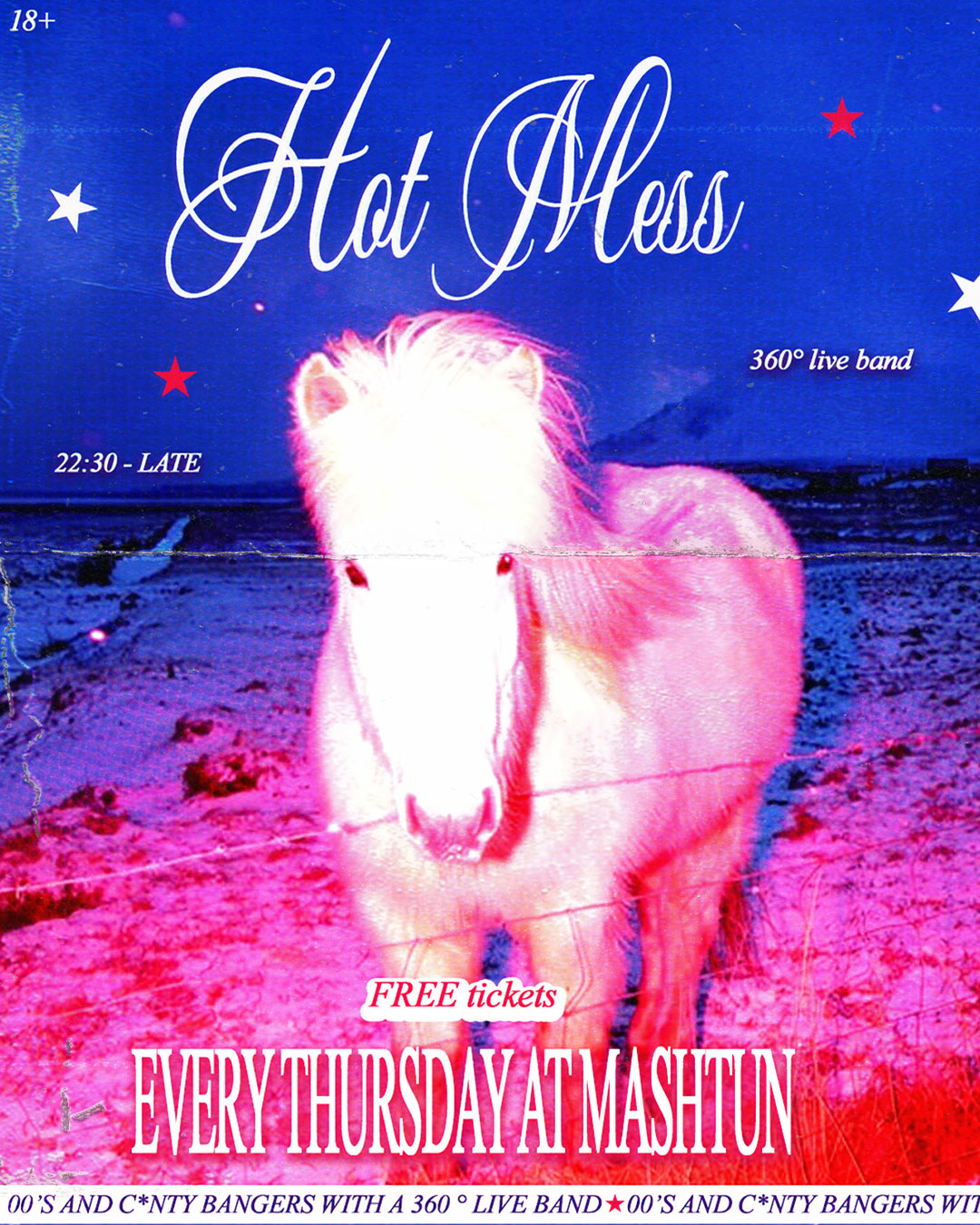 ✨ HOT MESS LAUNCH PARTY ✨ 13/08/26 ✨ LIVE MUSIC EVERY THURSDAY AT MASH
