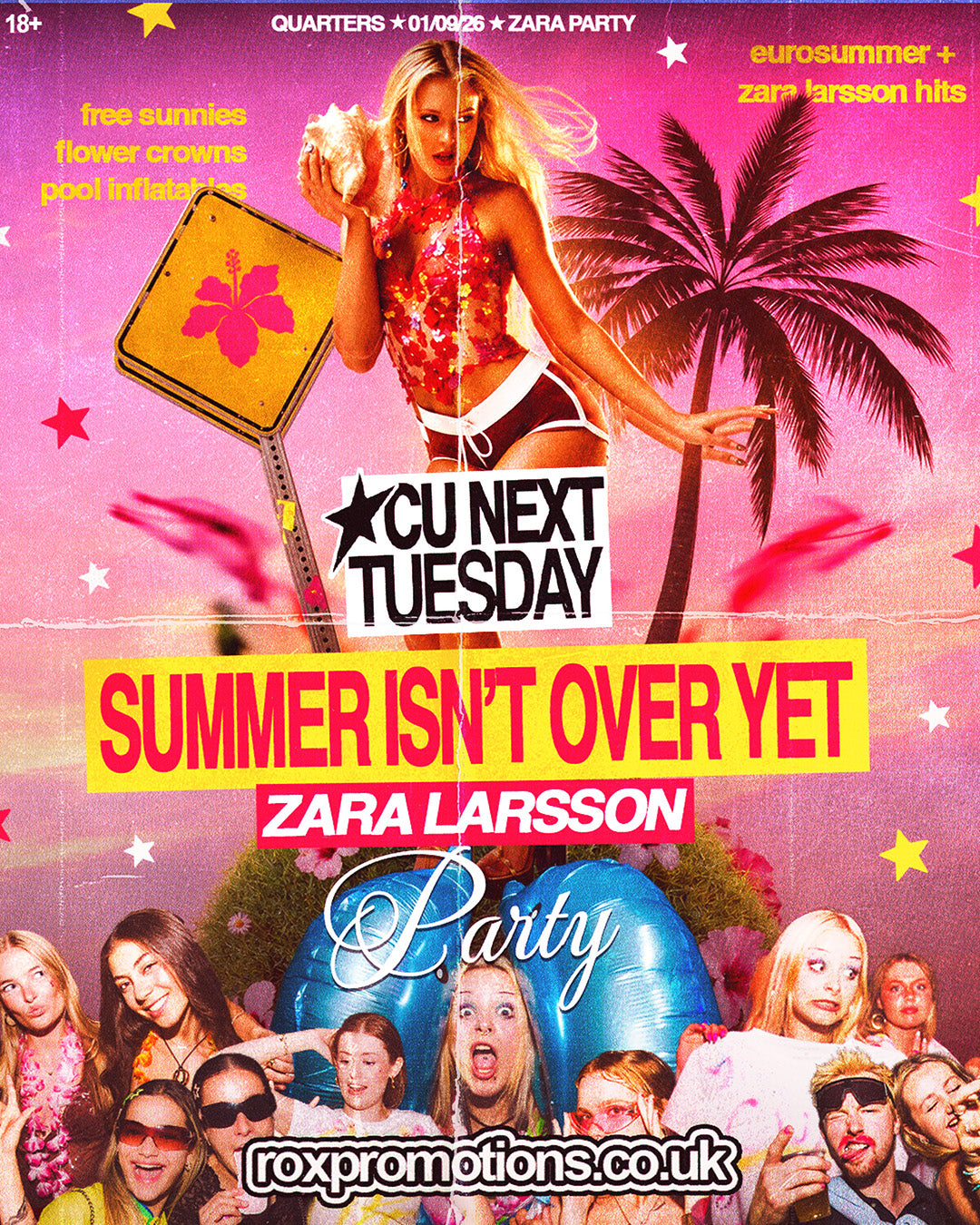 CU NEXT TUESDAY | SUMMER ISN'T OVER YET 🌺 ZARA LARSSON NIGHT | 01/09/2026