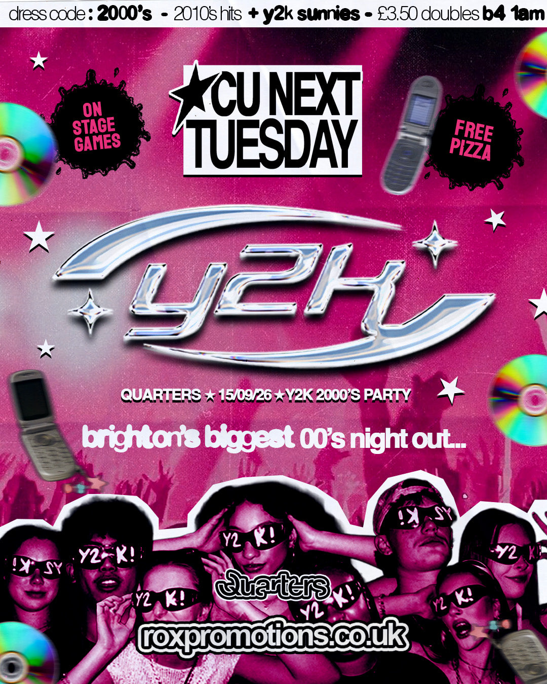CU NEXT TUESDAY | 💿 Y2K Edition 💿 | 15/09/2026